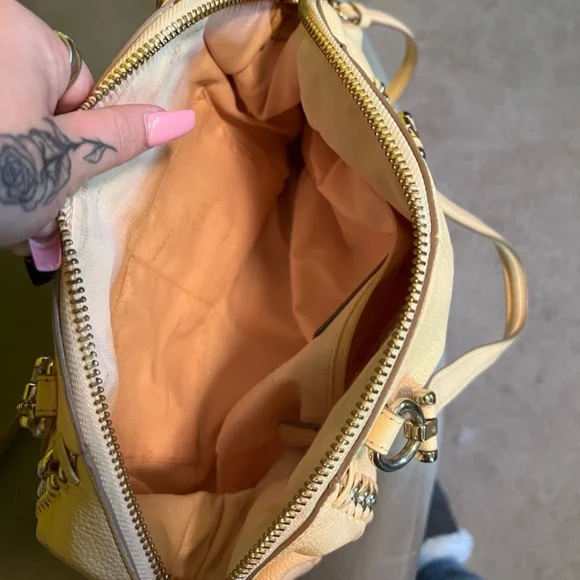 Coach Whiplash Leather Prairie Satchel Apricot - Picture 3 of 7